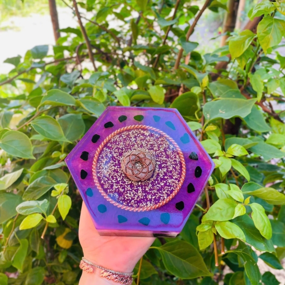 Orgonite Energy Charging Plate