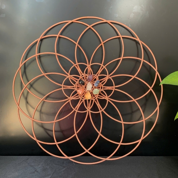 Tensor Flower of Life Wall Art (42cm)