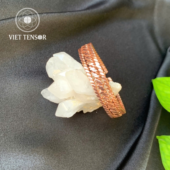 Double Flat 4 Twist Bracelet