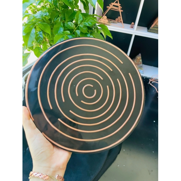 Energy charging disc combining Tensor and Lakhovsky